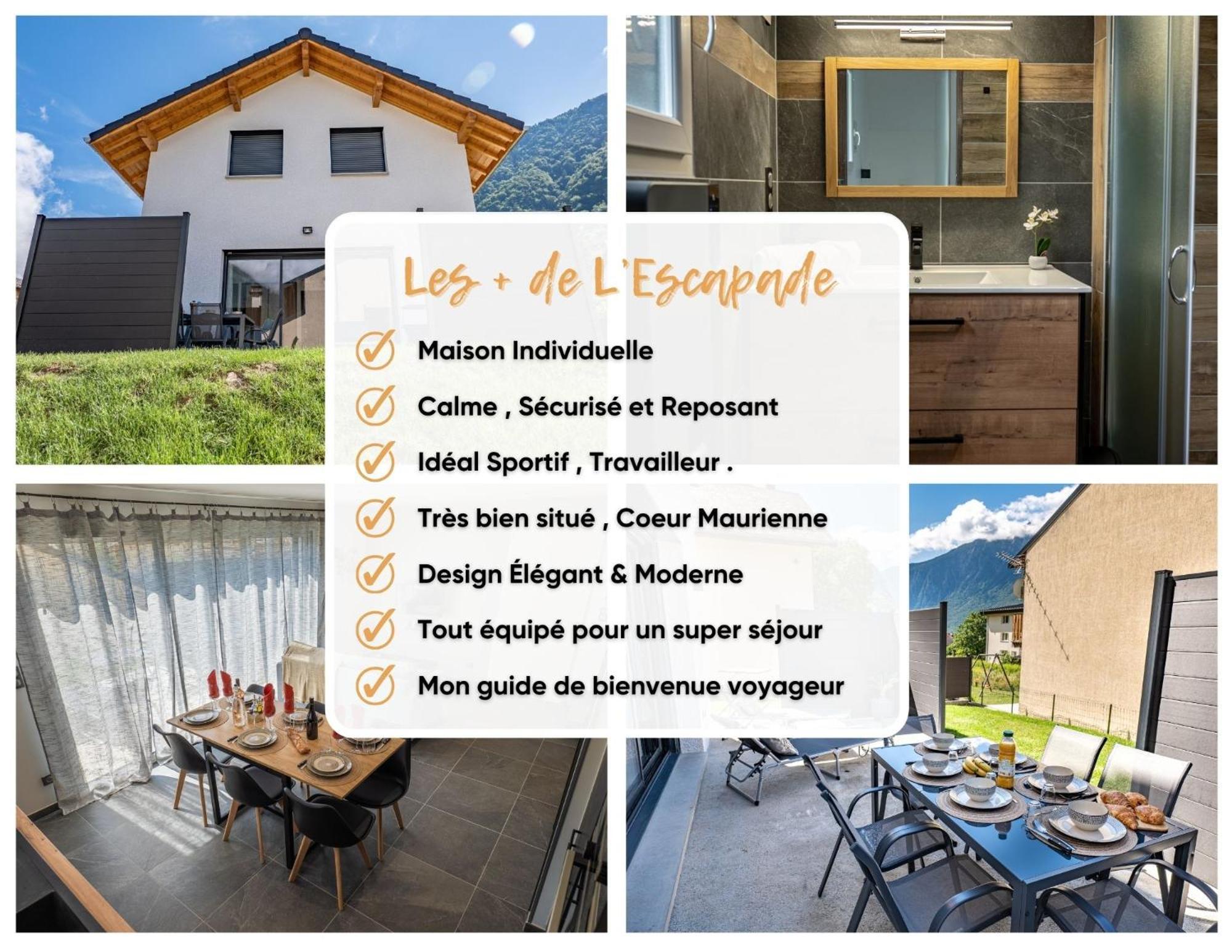 Escapade Mauriennaise Villa Saint Avre la Chambre Kültér fotó